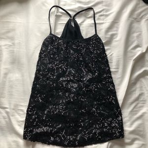 Black Shimmer Tank
